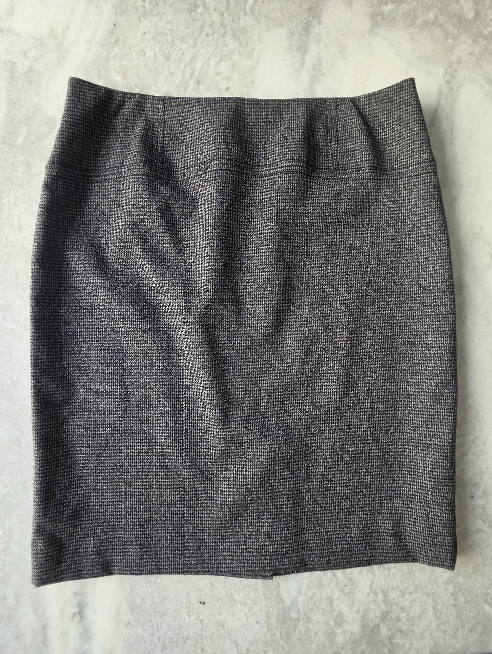 Apt. 9 Charcoal Gray Textured Pencil Skirt